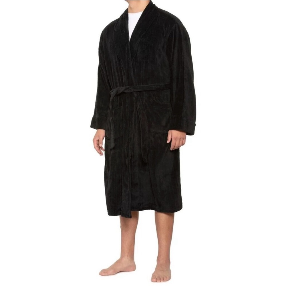 VGUC- IZOD Men’s Fleece OSFM Robe